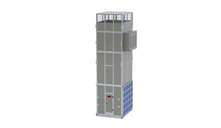 Trane Air Rotation Units improve climate control in large open spaces, such as warehouses and distribution centers